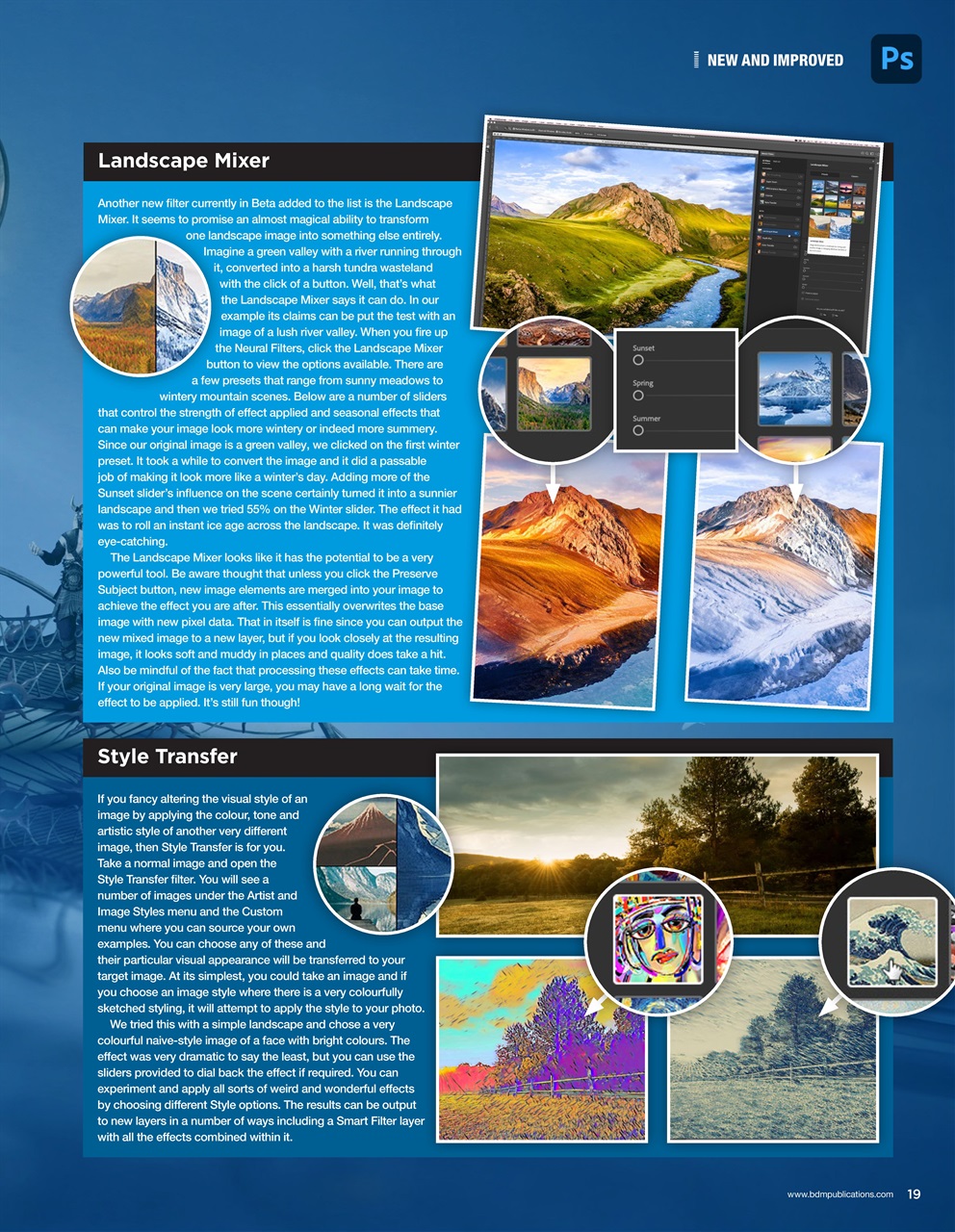 Photoshop User Preview Pages