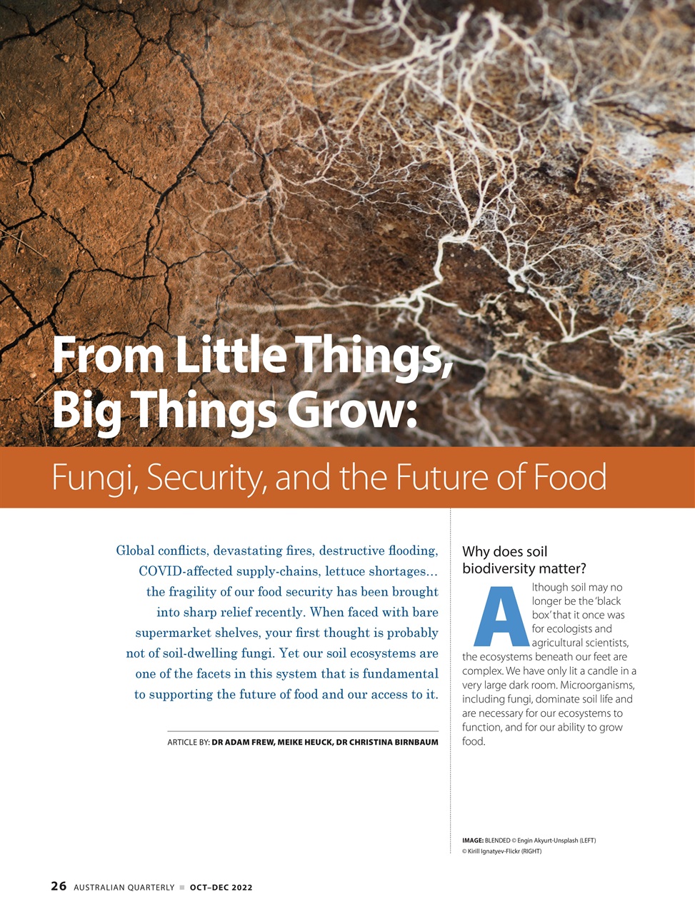 AQ: Australian Quarterly Preview Pages