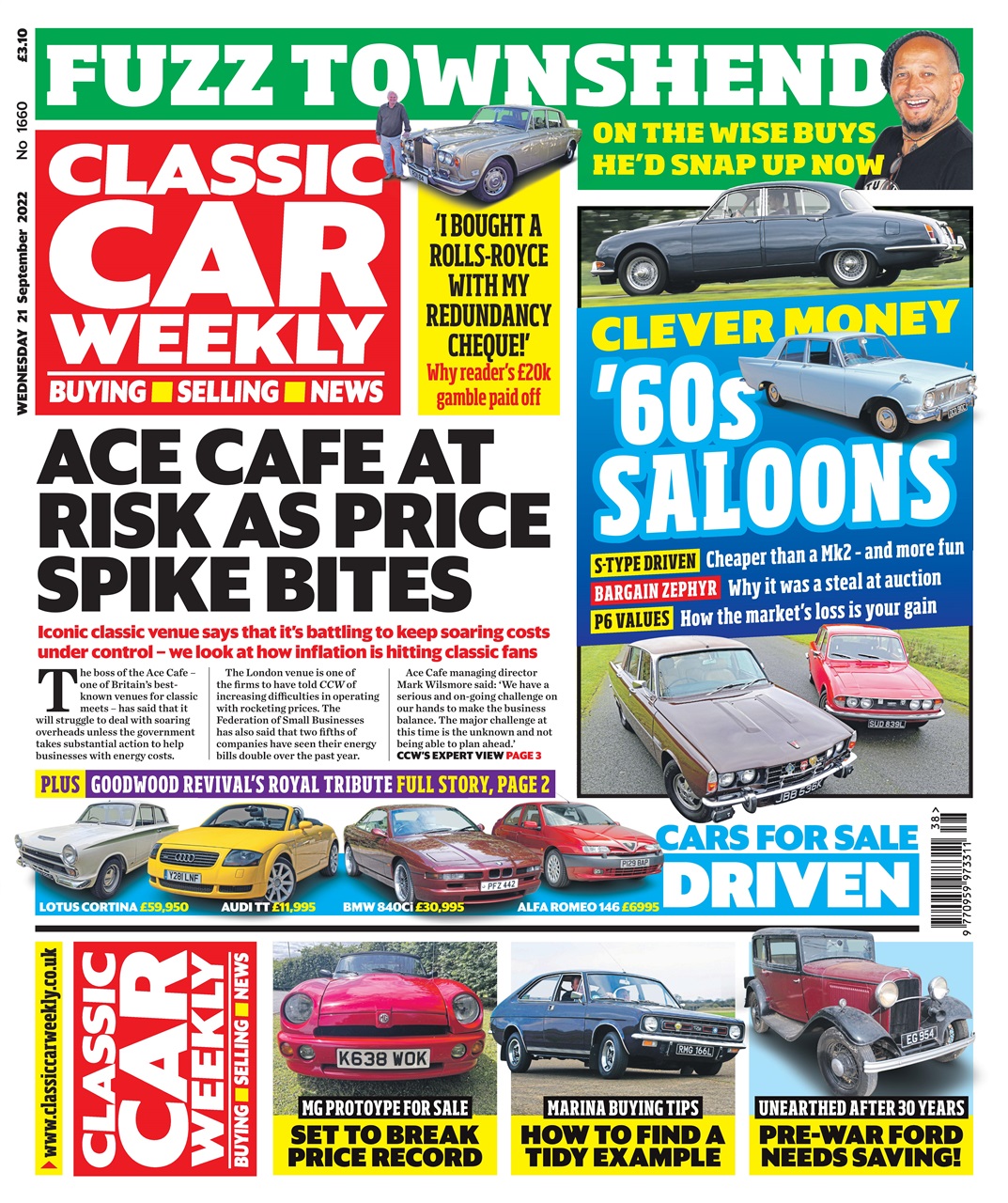 Classic Car Weekly Preview Pages
