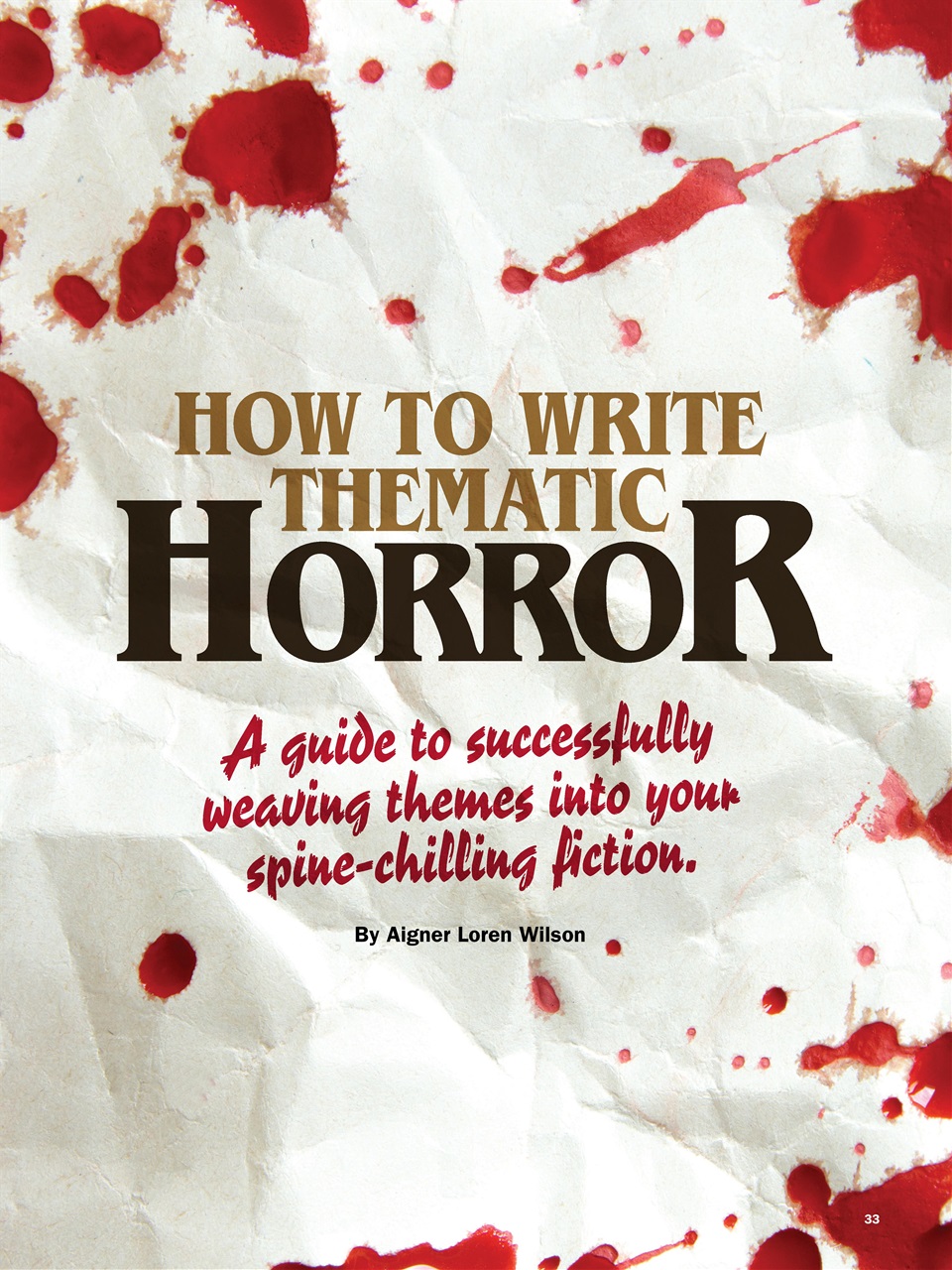 The Writer Preview Pages