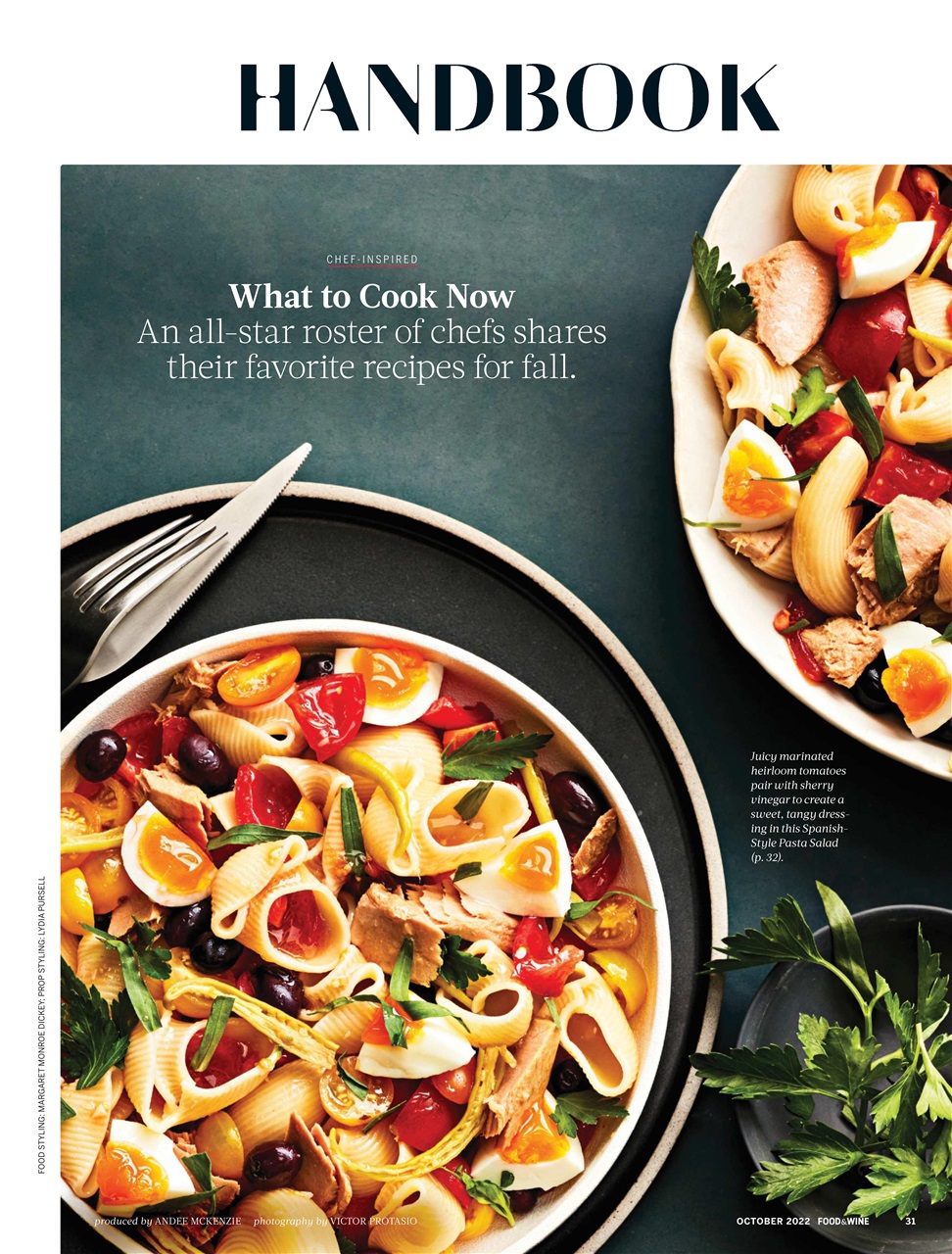 Food & Wine Preview Pages