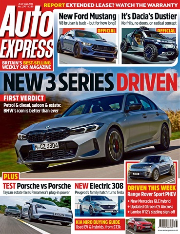 Auto Express issue Sep 22nd 2022