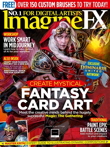 ImagineFX issue December 2022