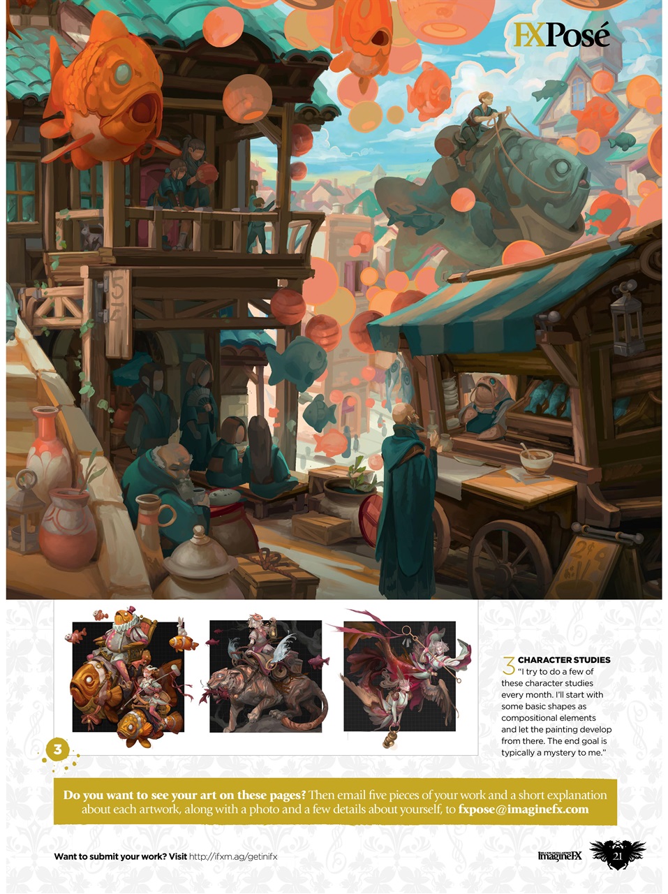 ImagineFX Preview Pages