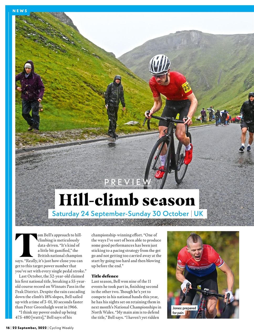 Cycling Weekly Preview Pages