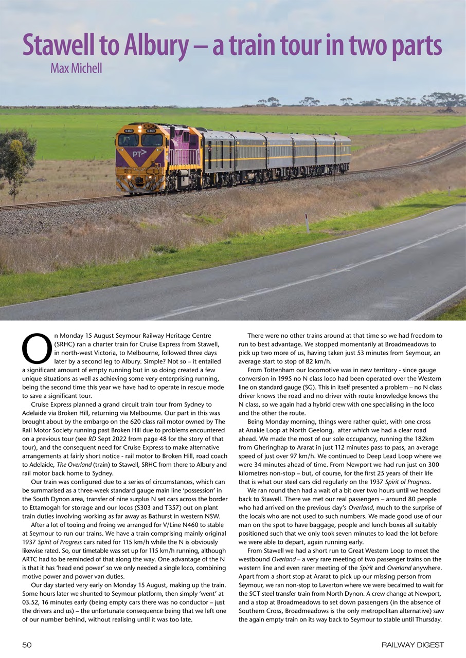 Railway Digest Preview Pages