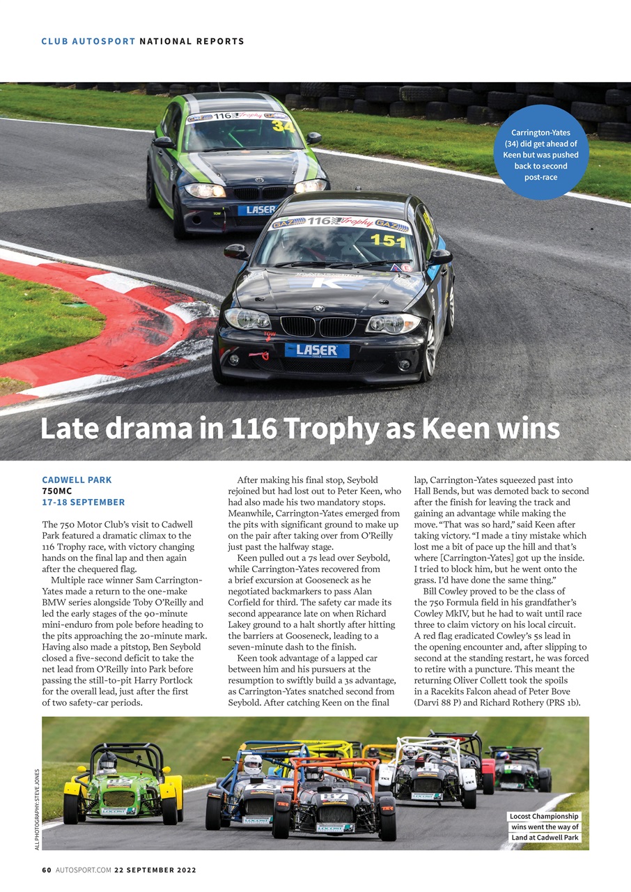 Autosport Preview Pages
