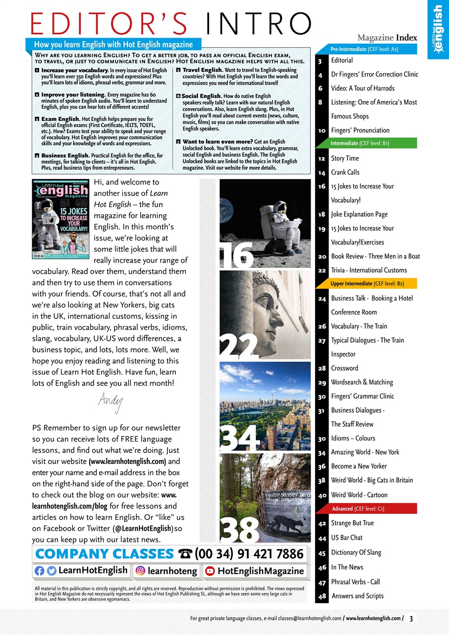 Learn Hot English Preview Pages