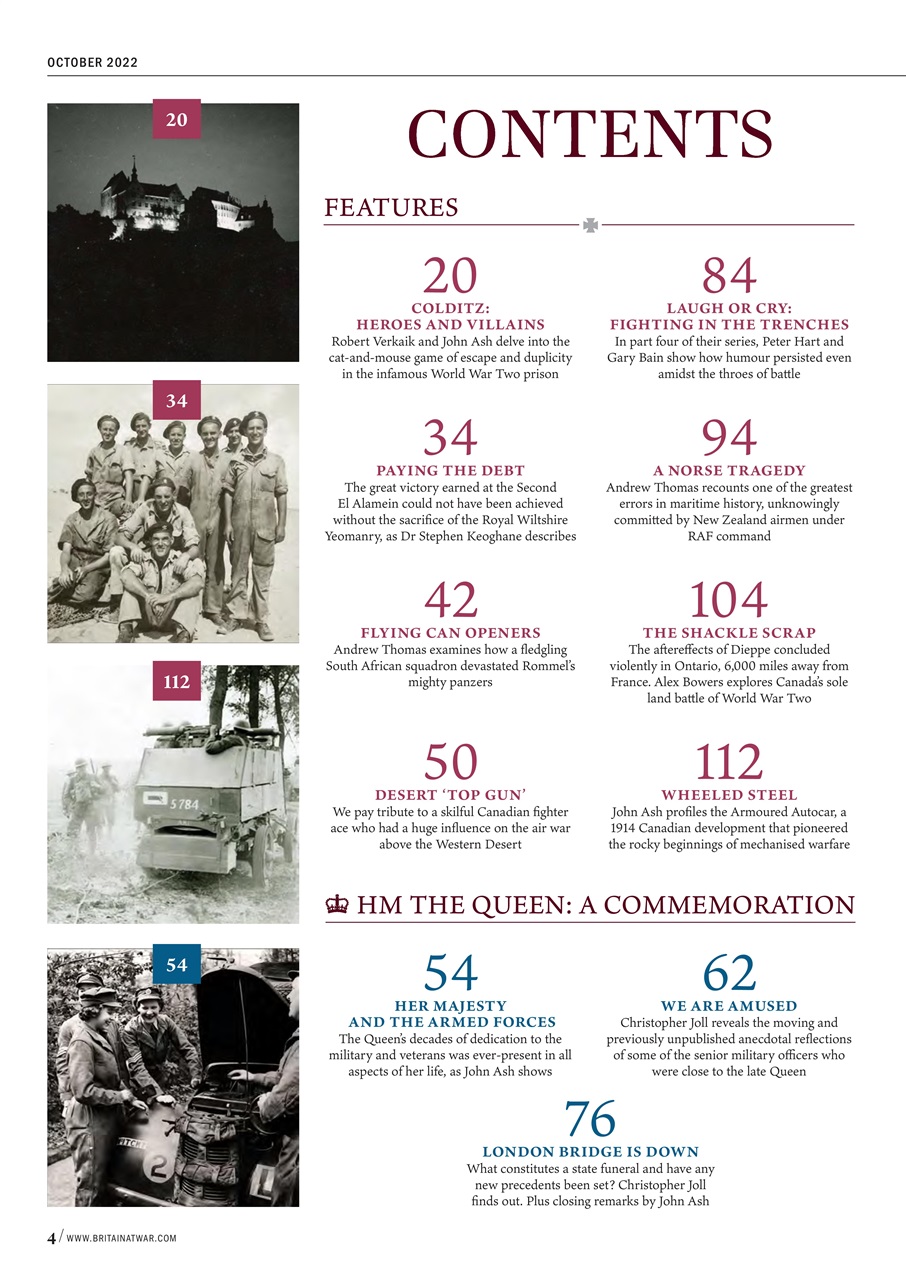 Britain at War Magazine Preview Pages