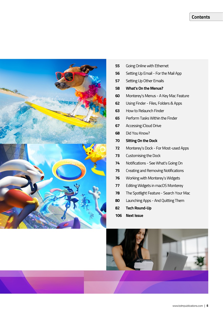 Mac + MacBook User Preview Pages