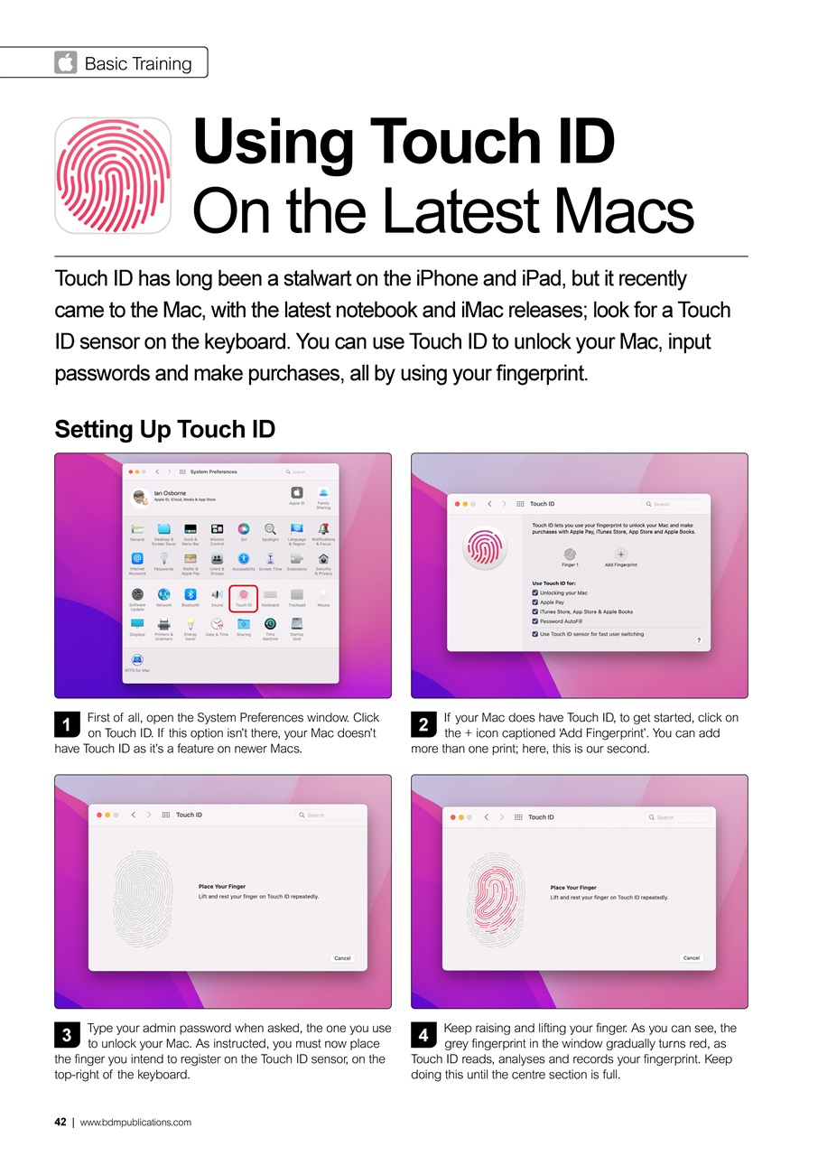 Mac + MacBook User Preview Pages