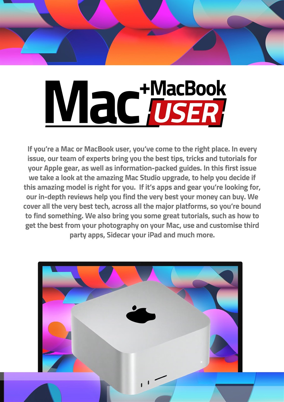 Mac + MacBook User Preview Pages