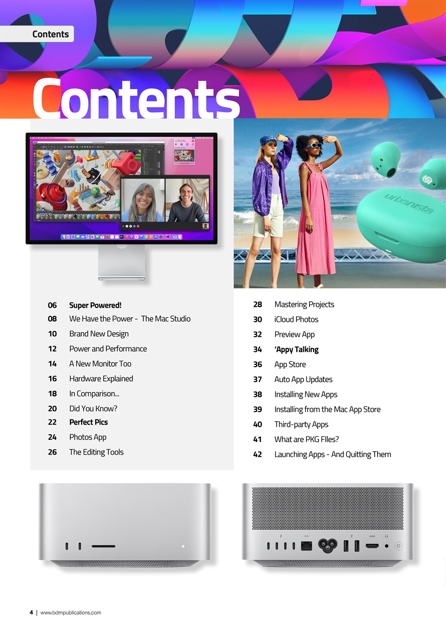 Mac + MacBook User Preview Pages