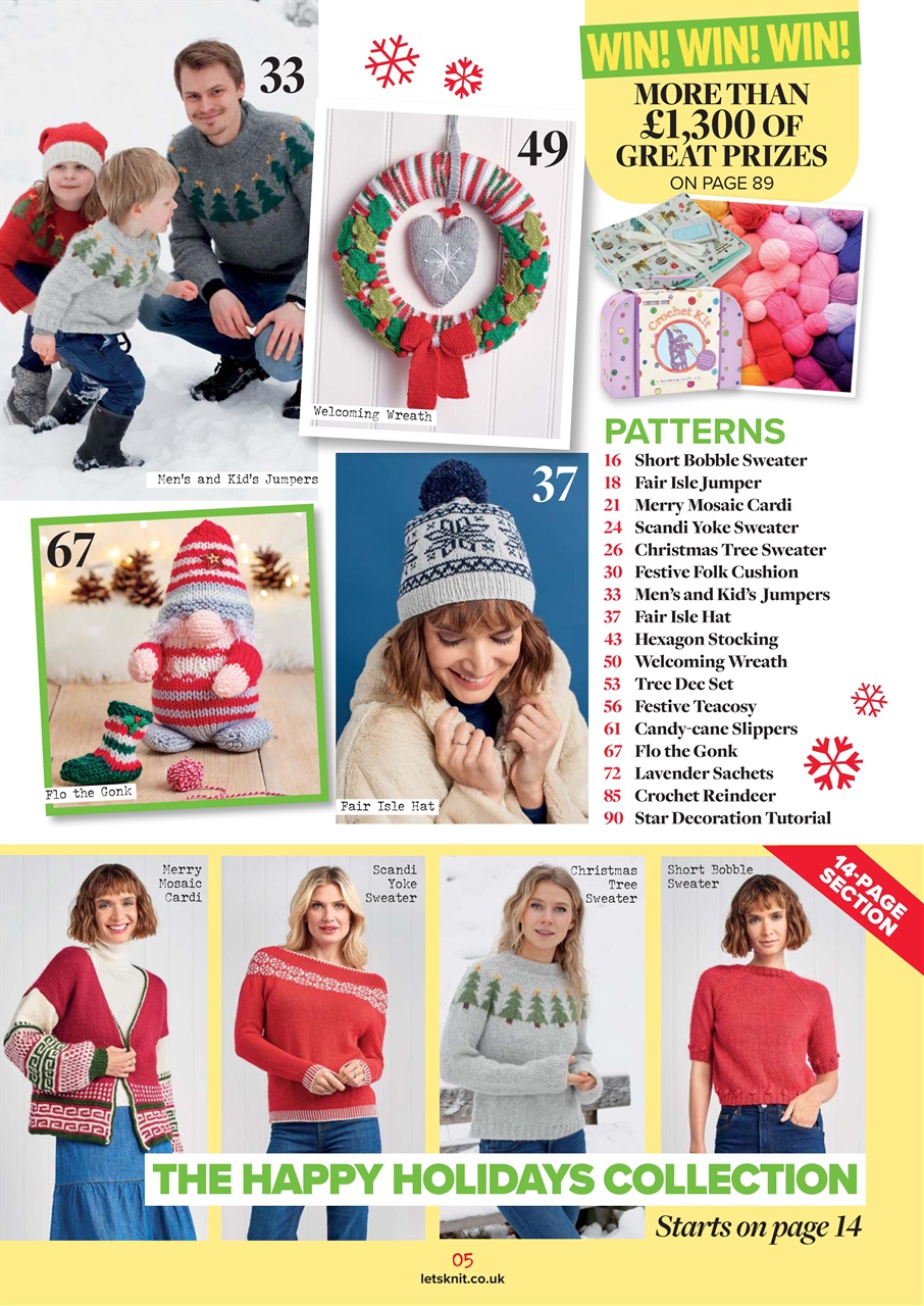 Let's Knit Preview Pages