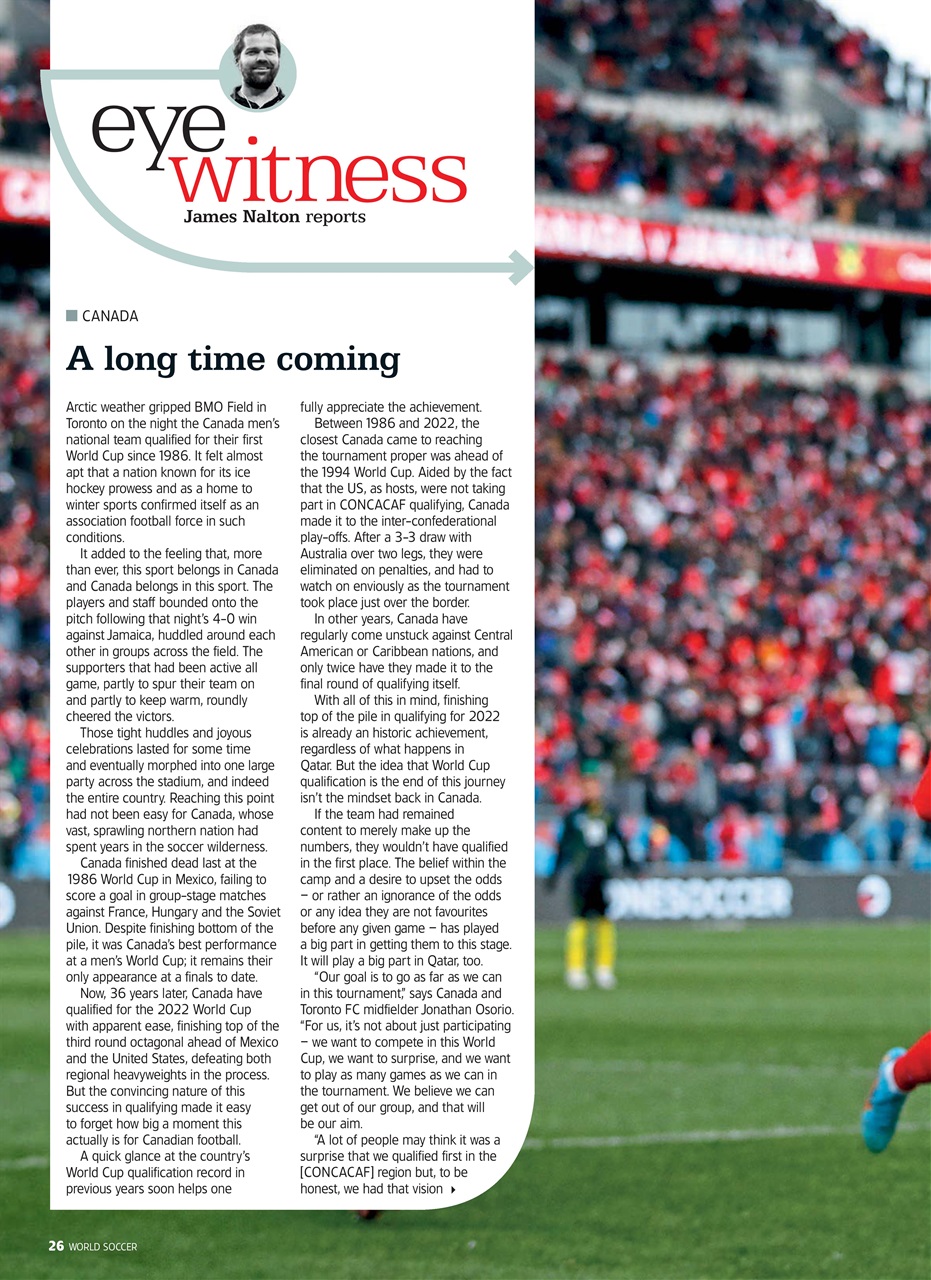World Soccer Preview Pages