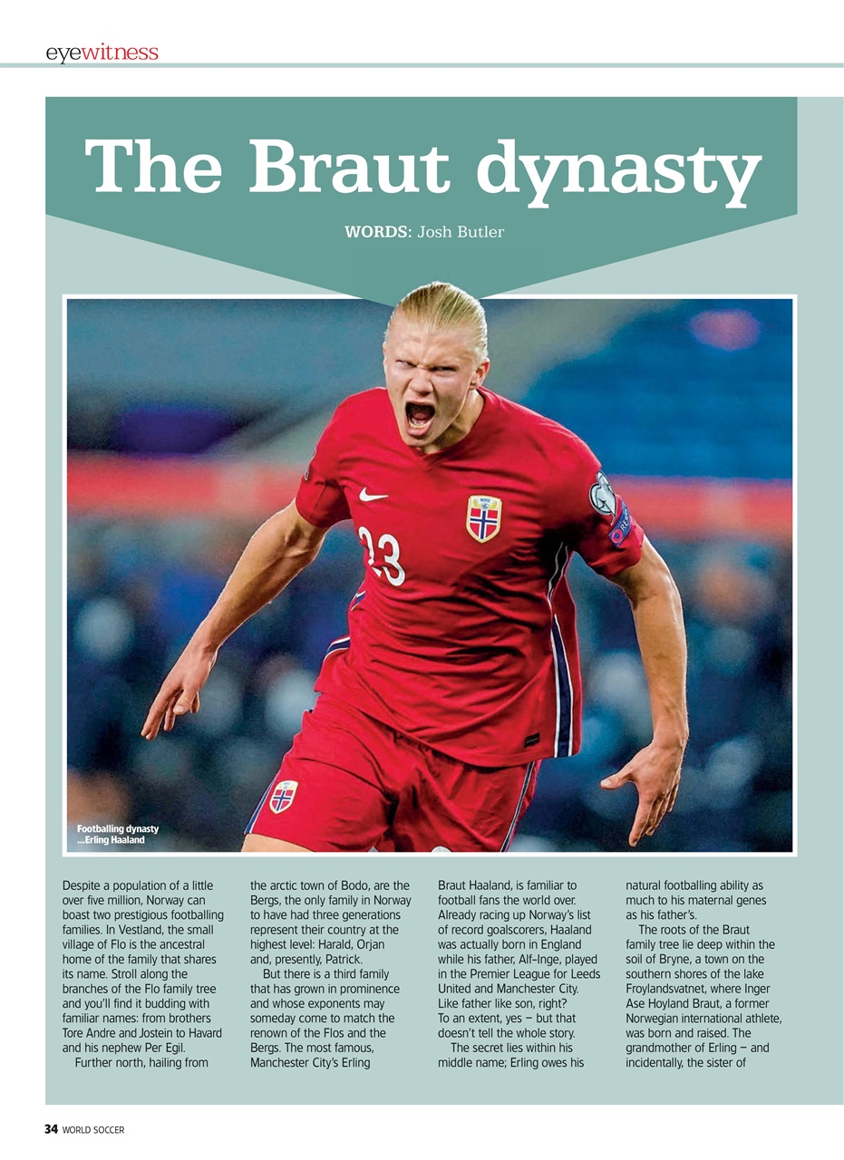 World Soccer Preview Pages