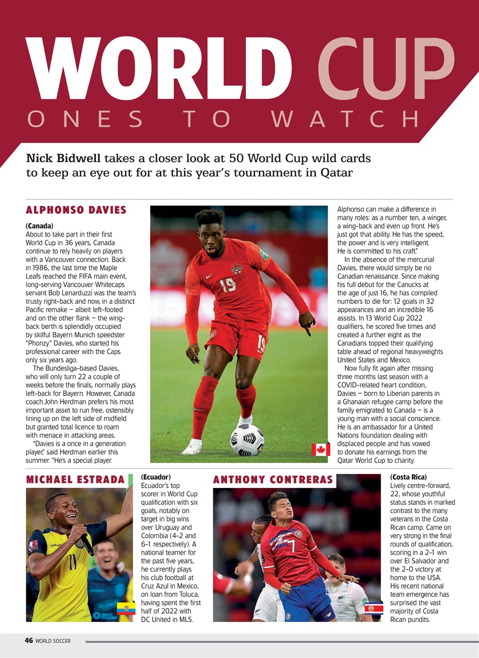 World Soccer Preview Pages