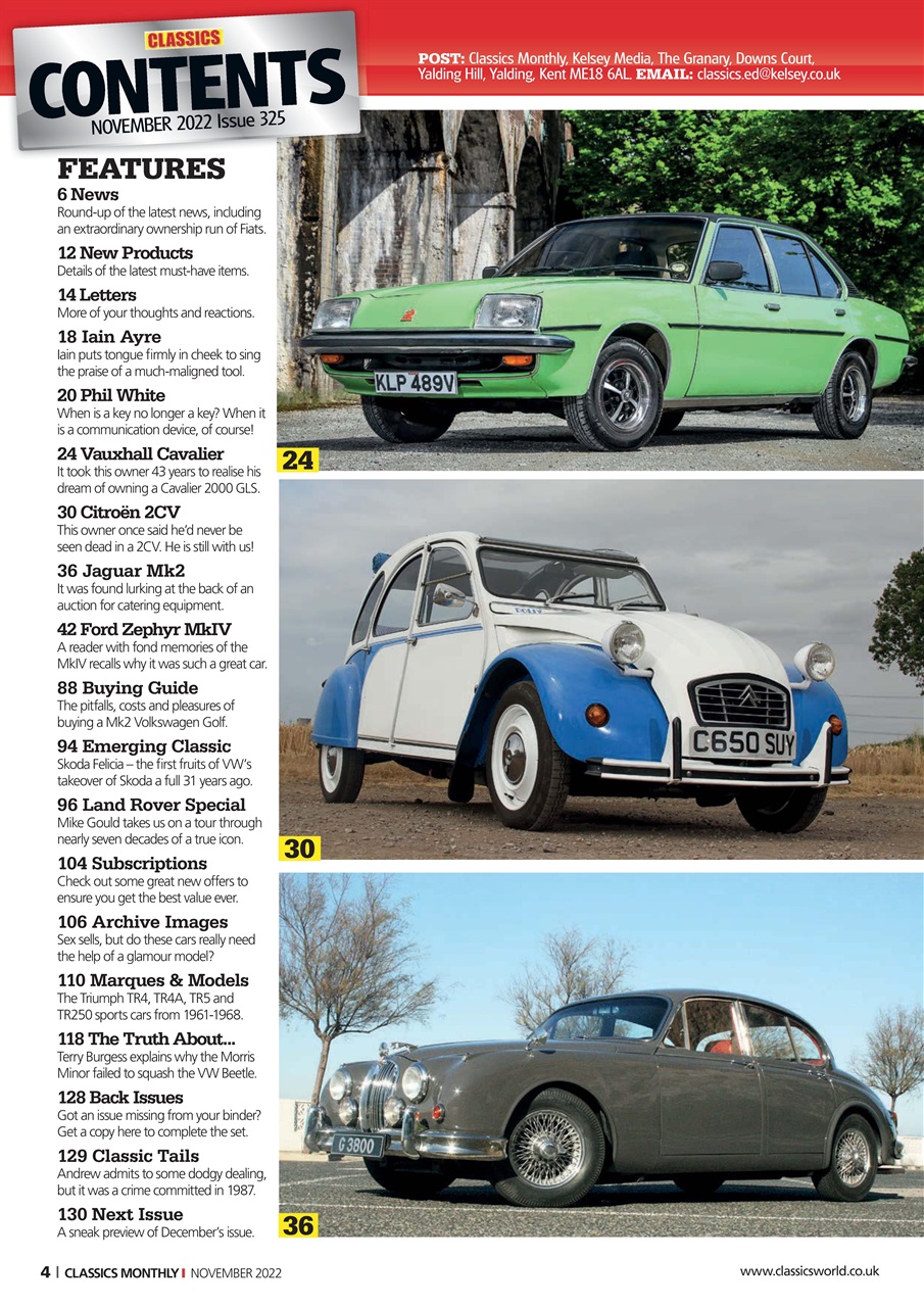 Classics World Preview Pages