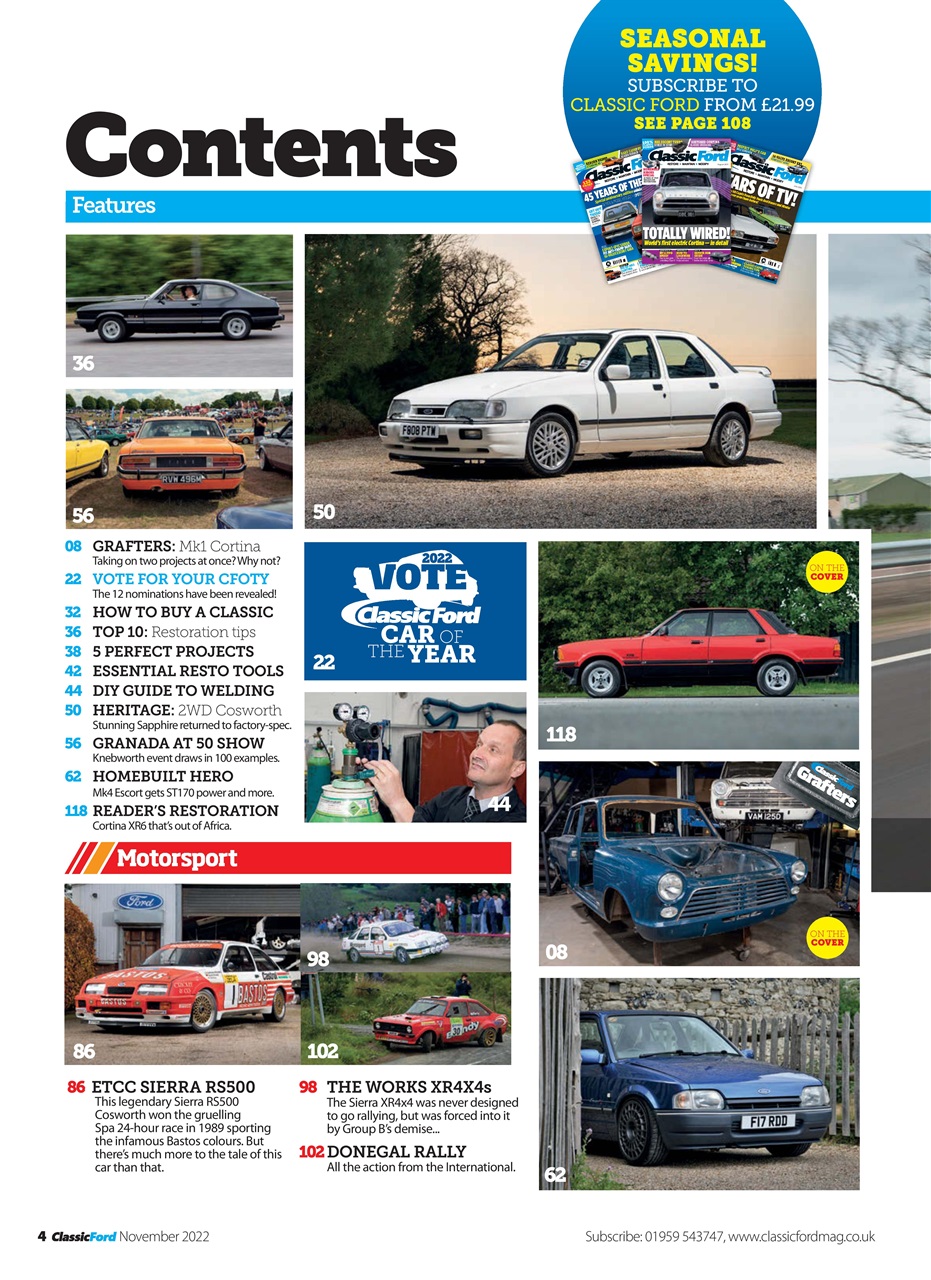 Classic Ford Preview Pages