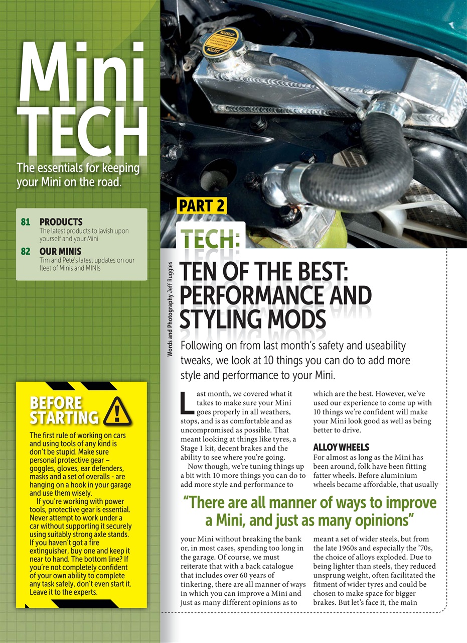 Mini Magazine Preview Pages