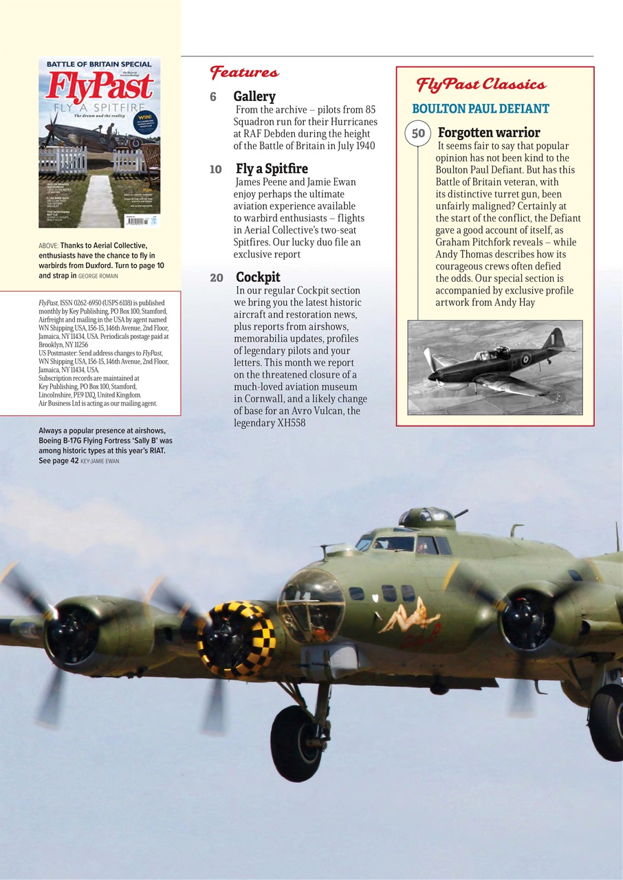 FlyPast Preview Pages