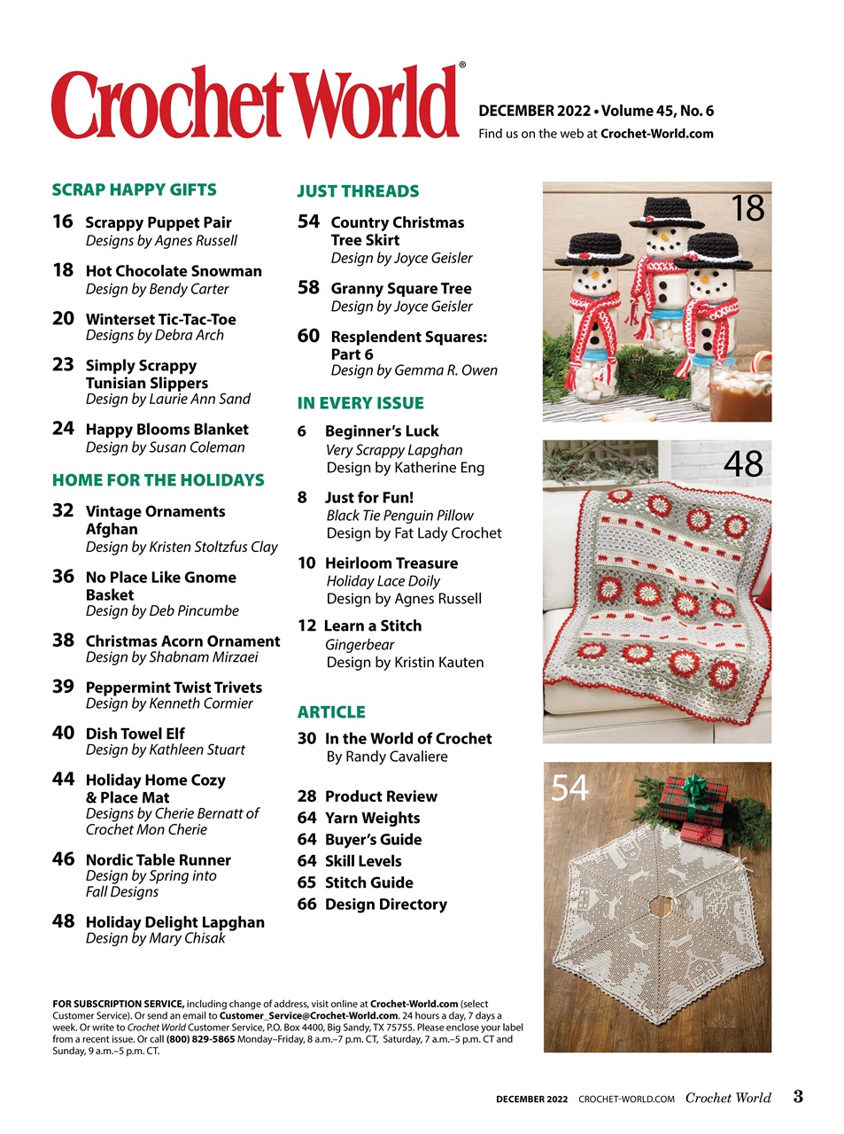 Crochet World Preview Pages