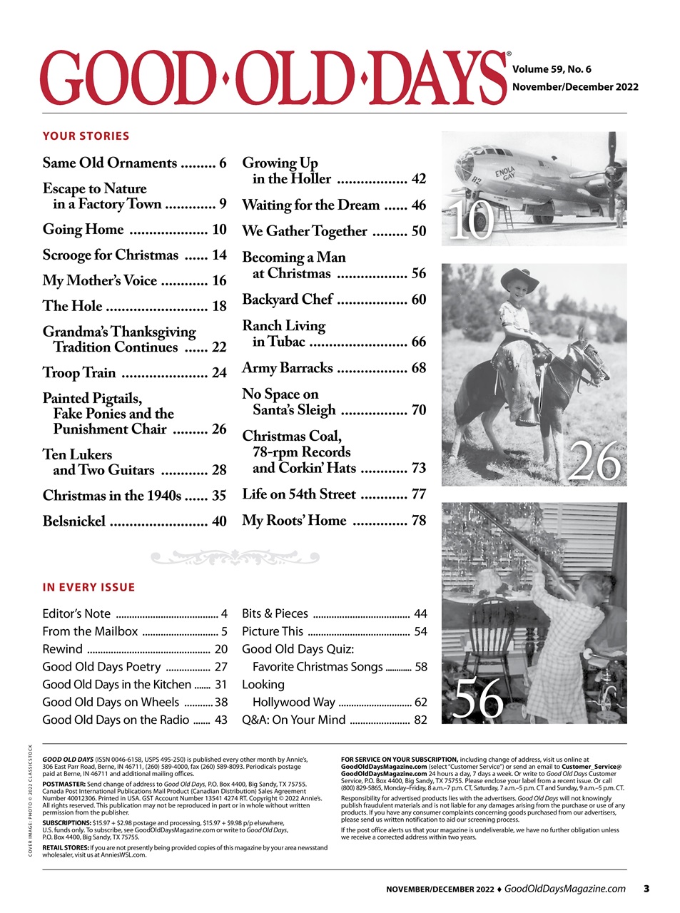 Good Old Days Preview Pages