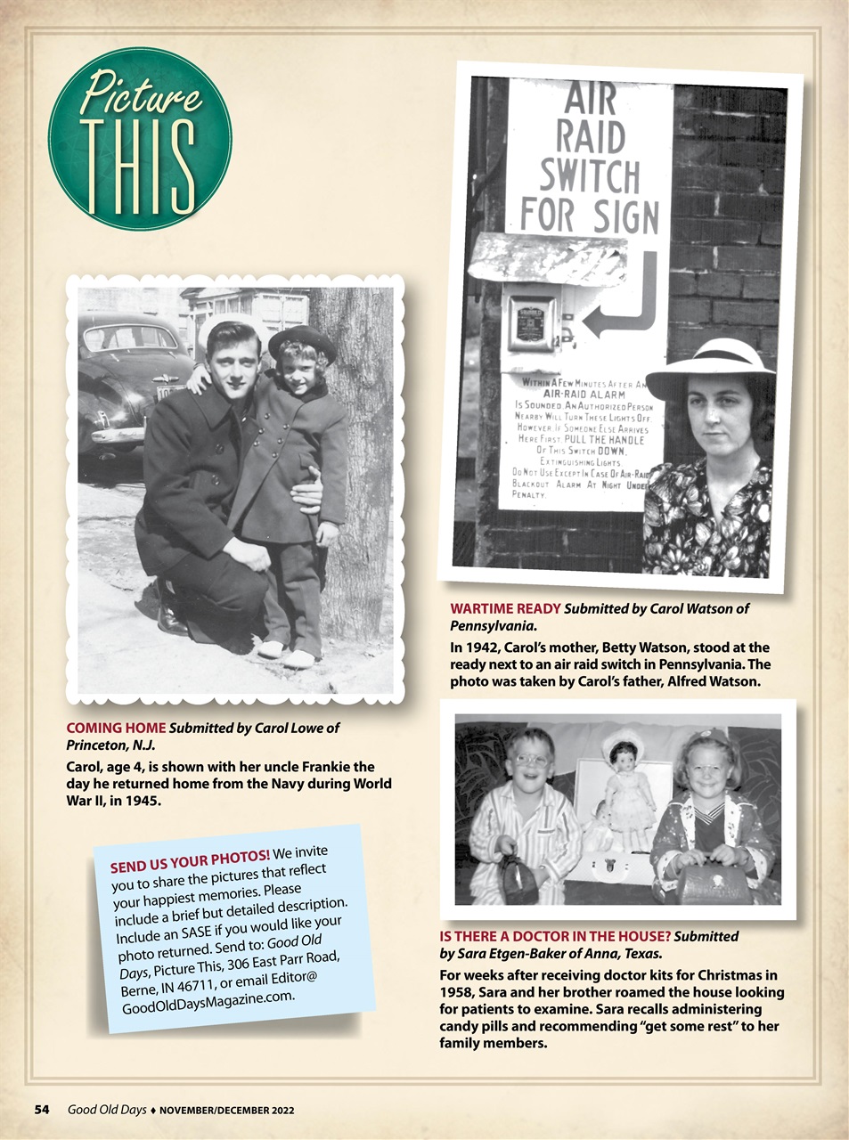 Good Old Days Preview Pages