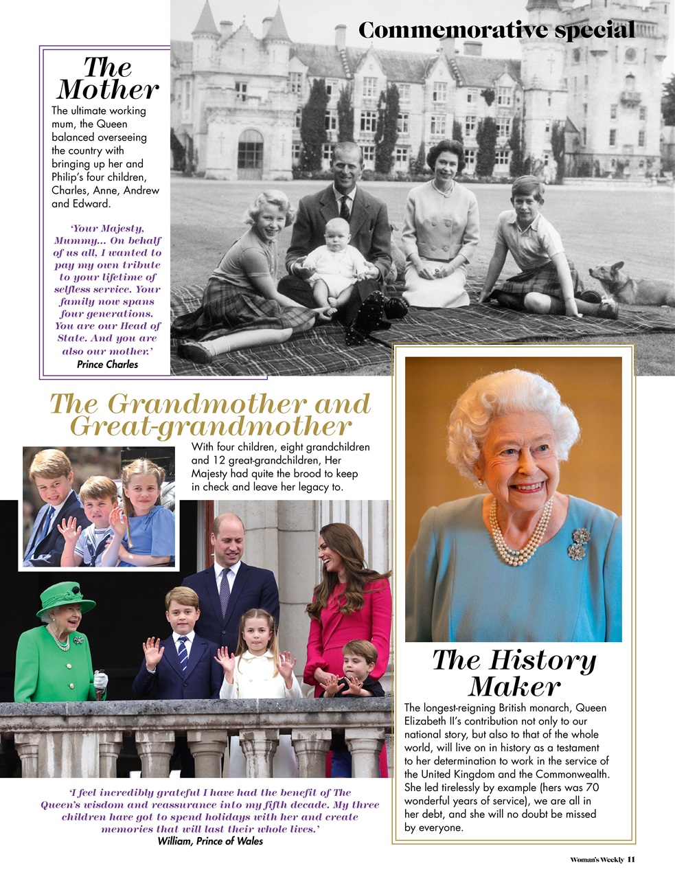 Woman's Weekly Preview Pages