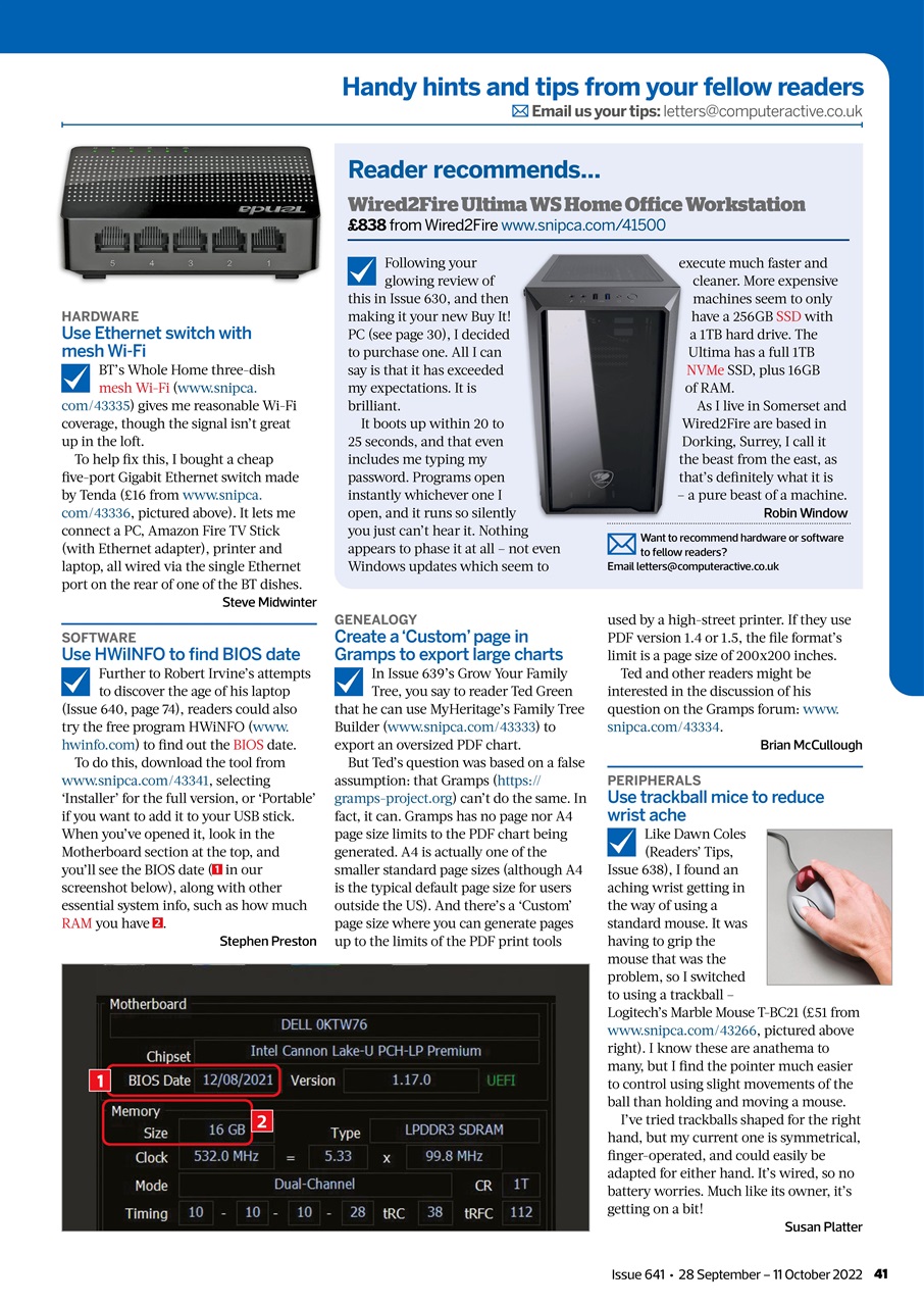 Computer Active Preview Pages
