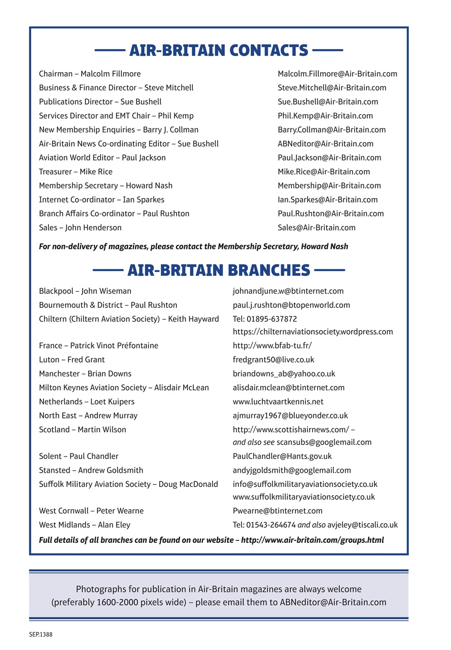 Air Britain News Preview Pages