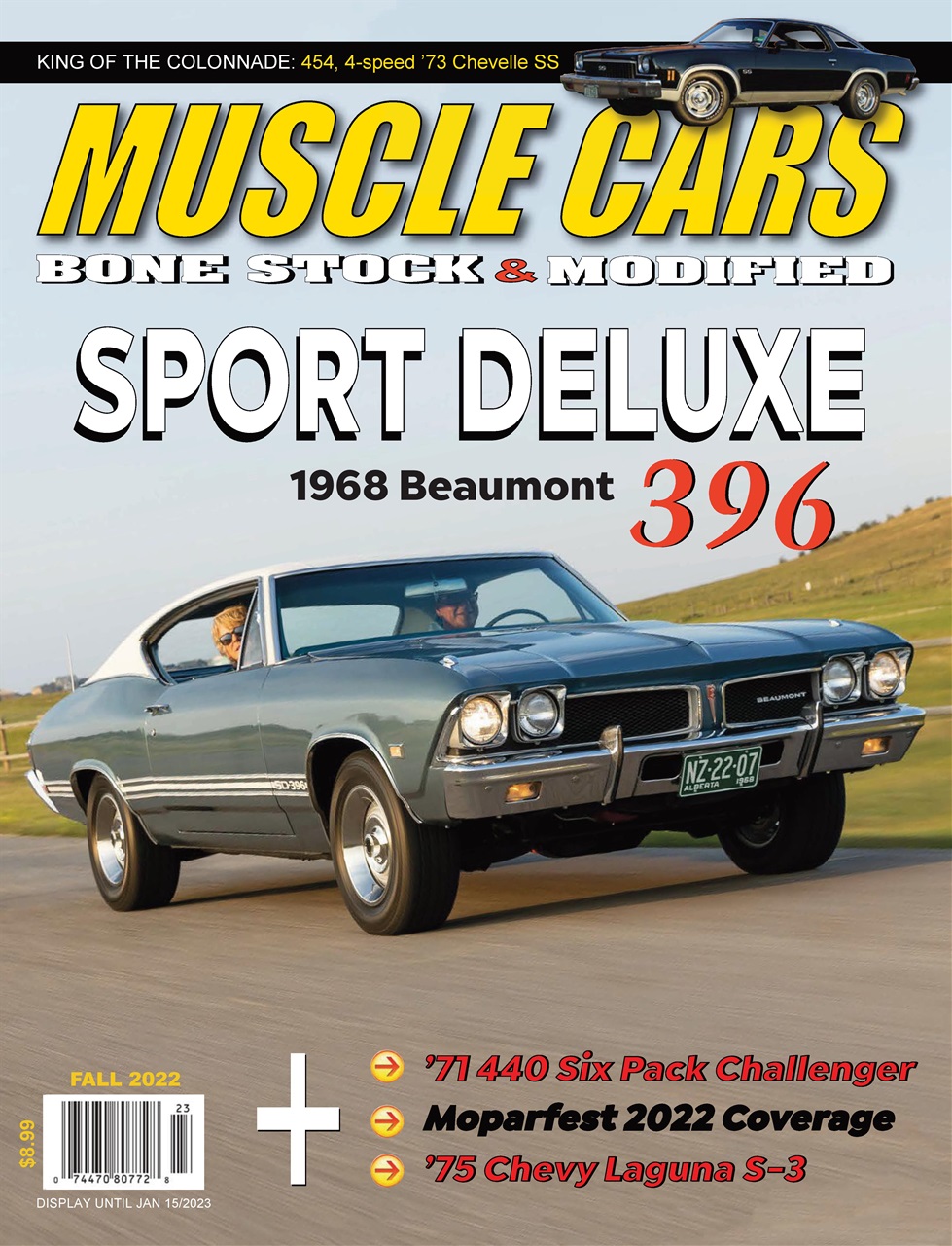 Muscle Cars Preview Pages