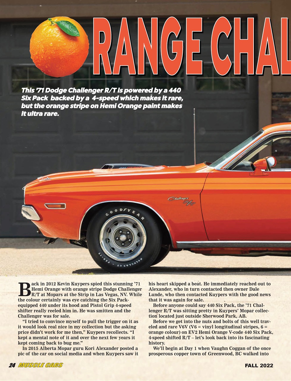 Muscle Cars Preview Pages