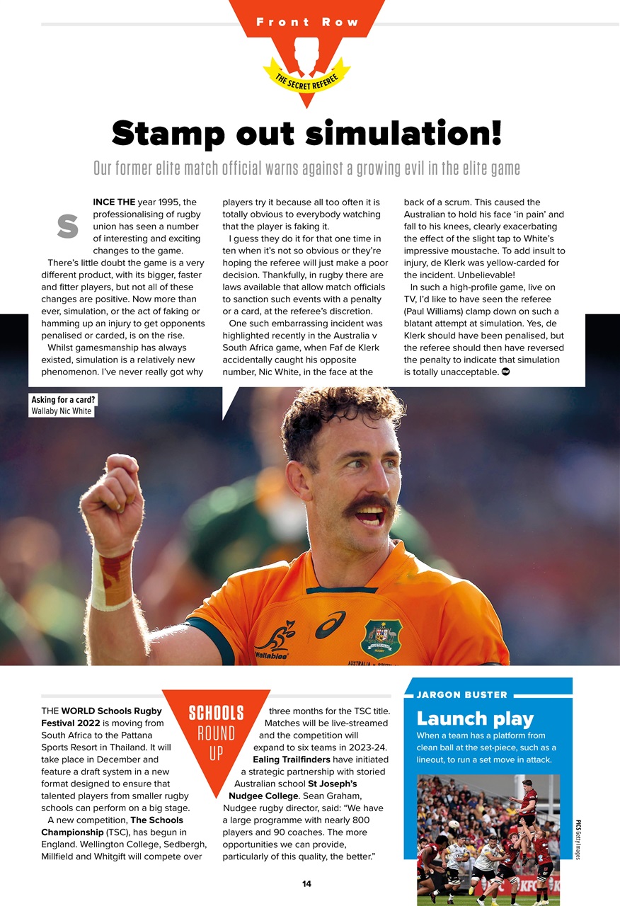 Rugby World Preview Pages