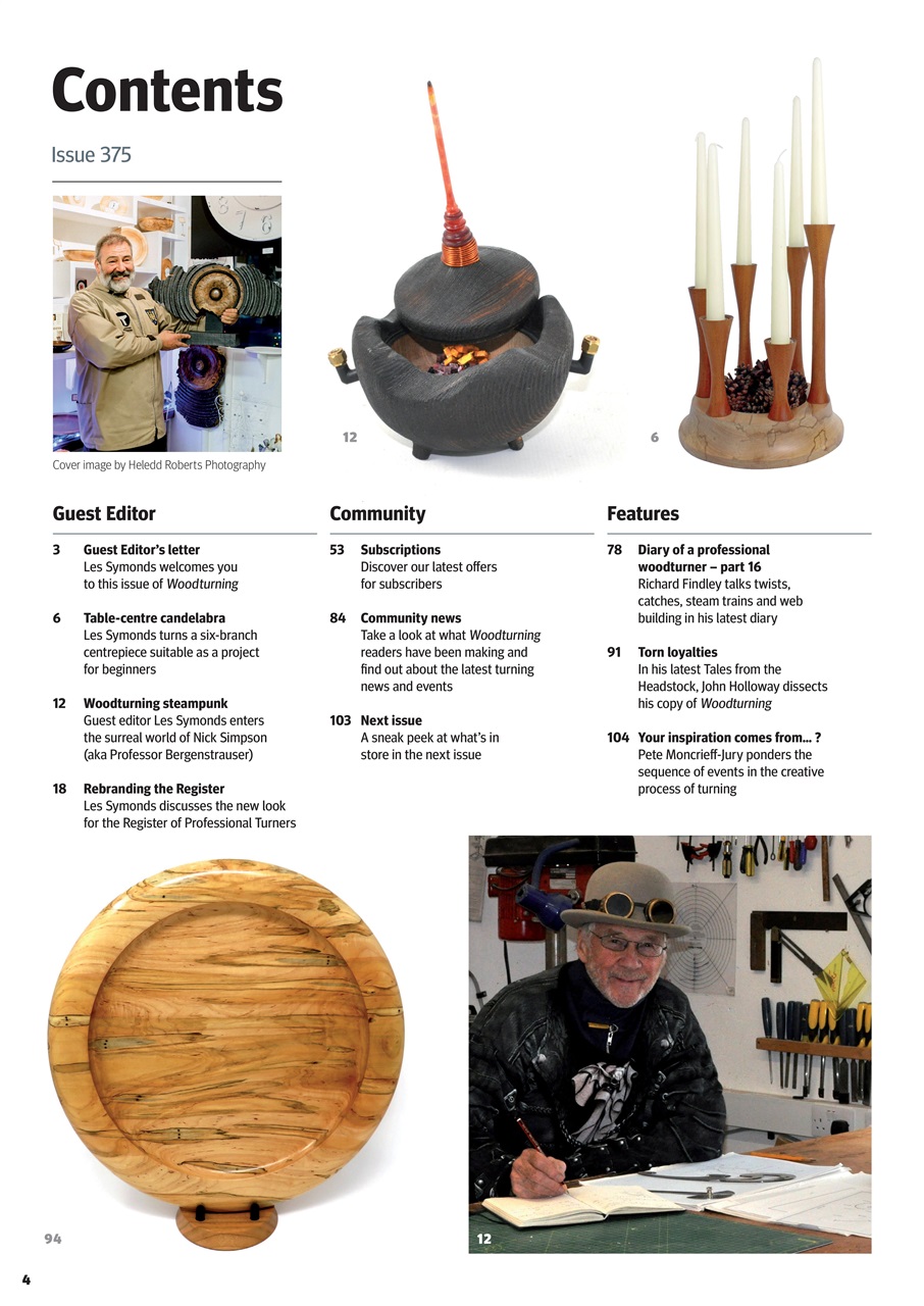 Woodturning Preview Pages
