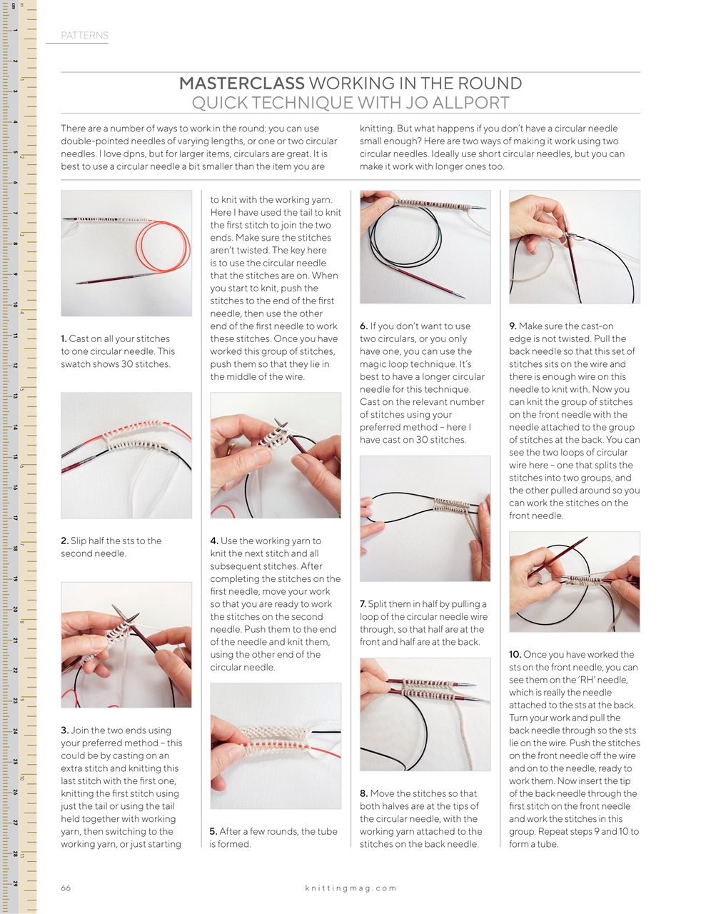 Knitting Preview Pages