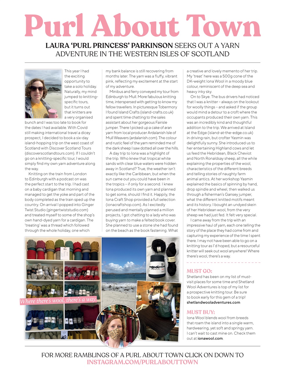 Knitting Preview Pages