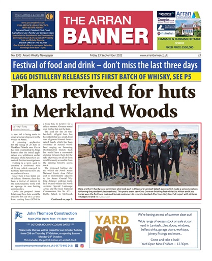 Arran Banner issue 