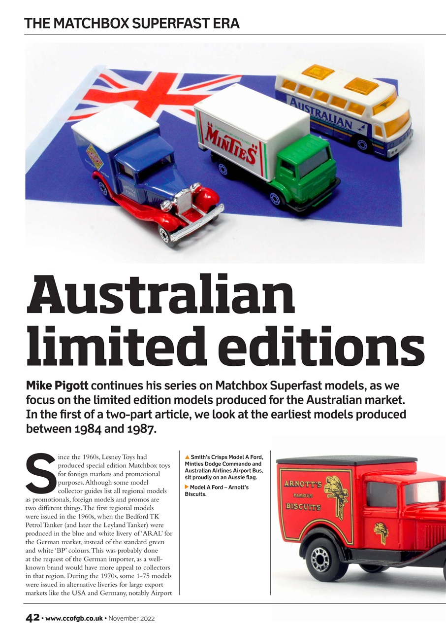 Diecast Collector Preview Pages