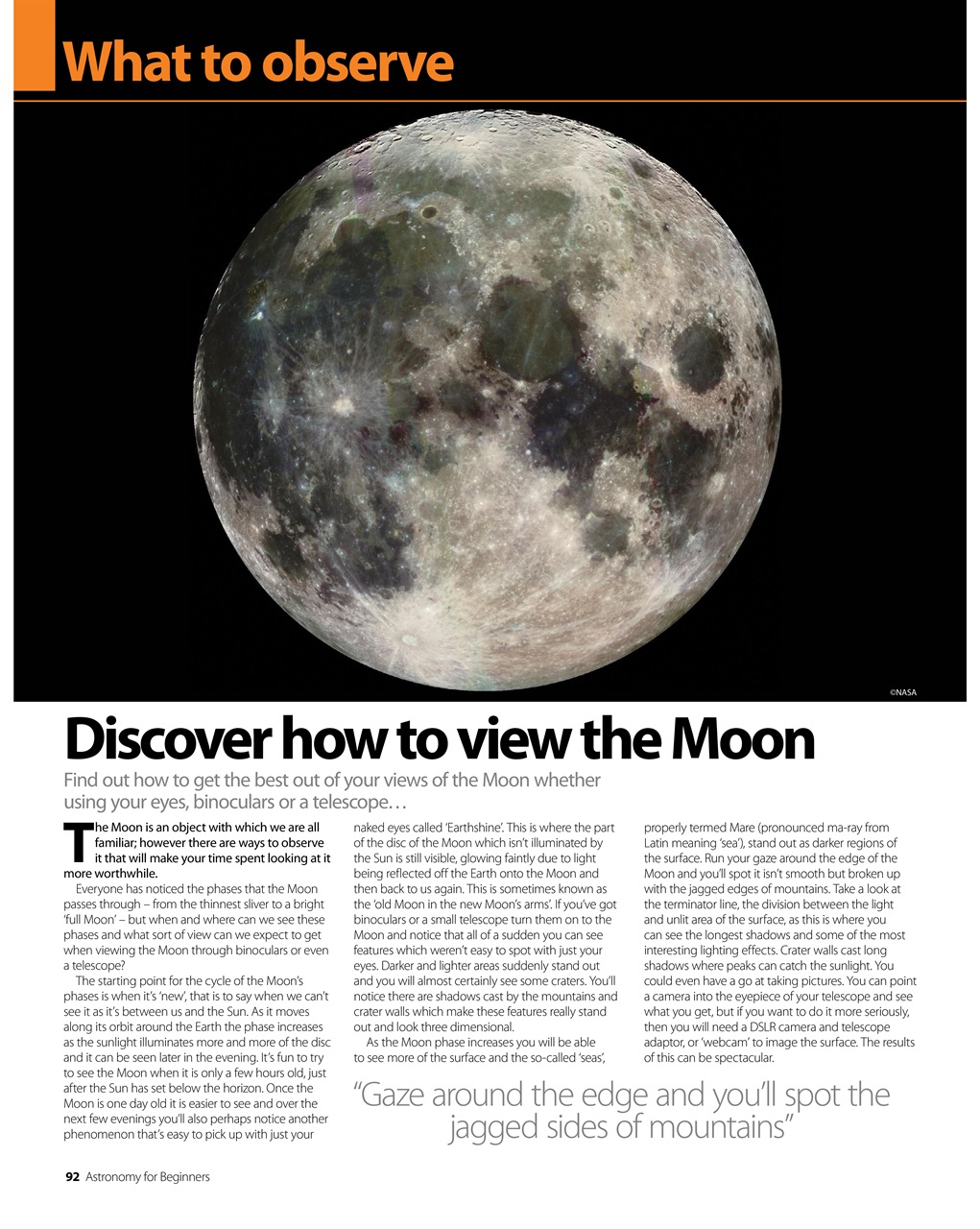 All About Space Bookazine Preview Pages