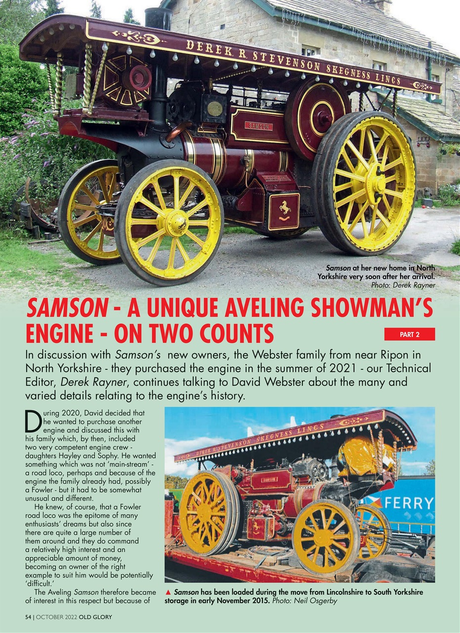 Old Glory Magazine Preview Pages