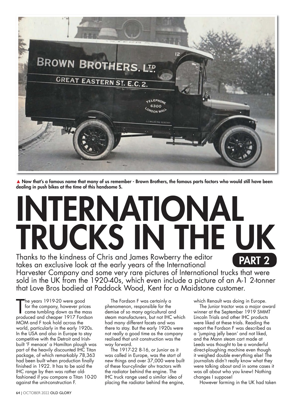 Old Glory Magazine Preview Pages