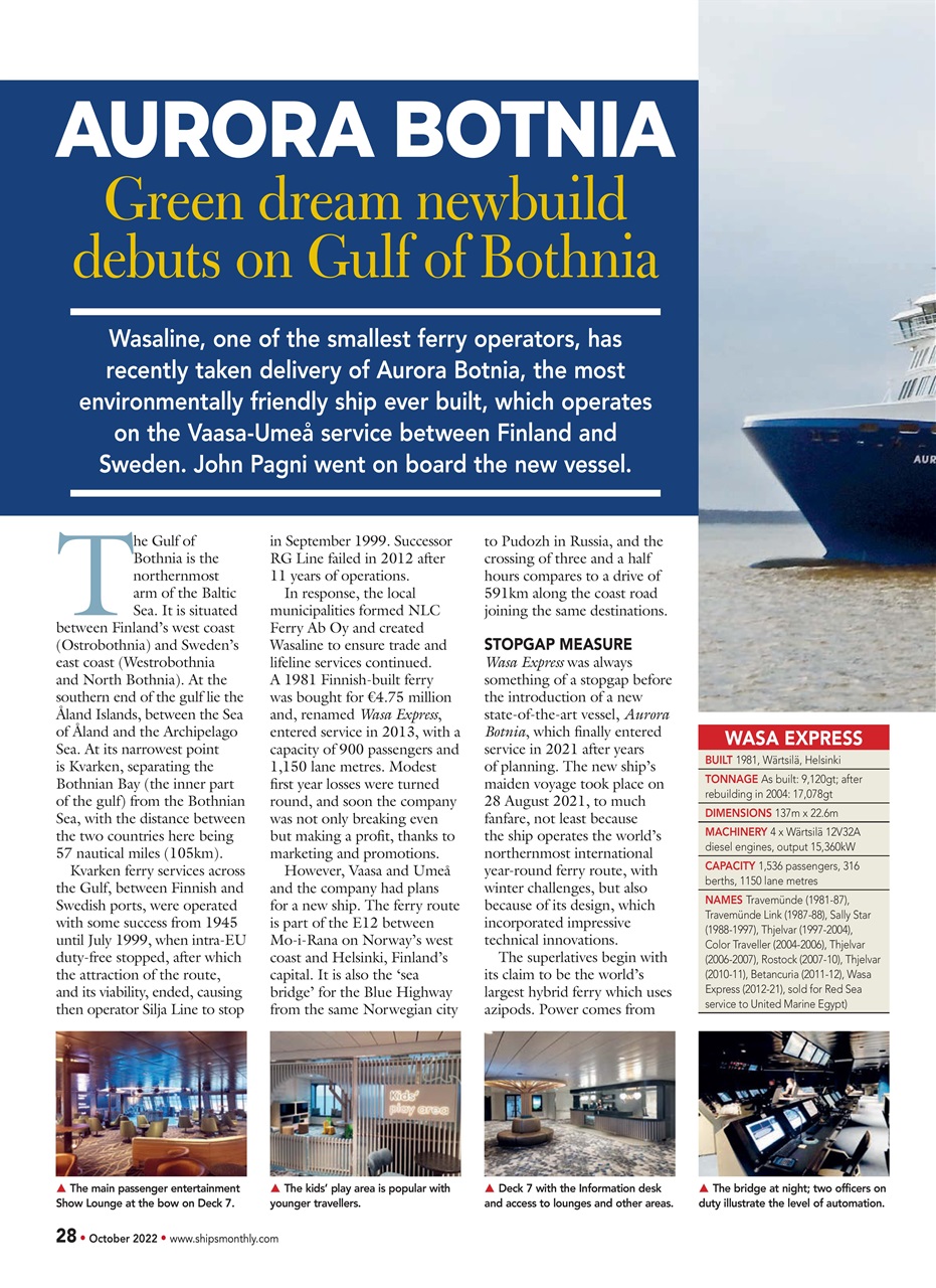 Ships Monthly Preview Pages