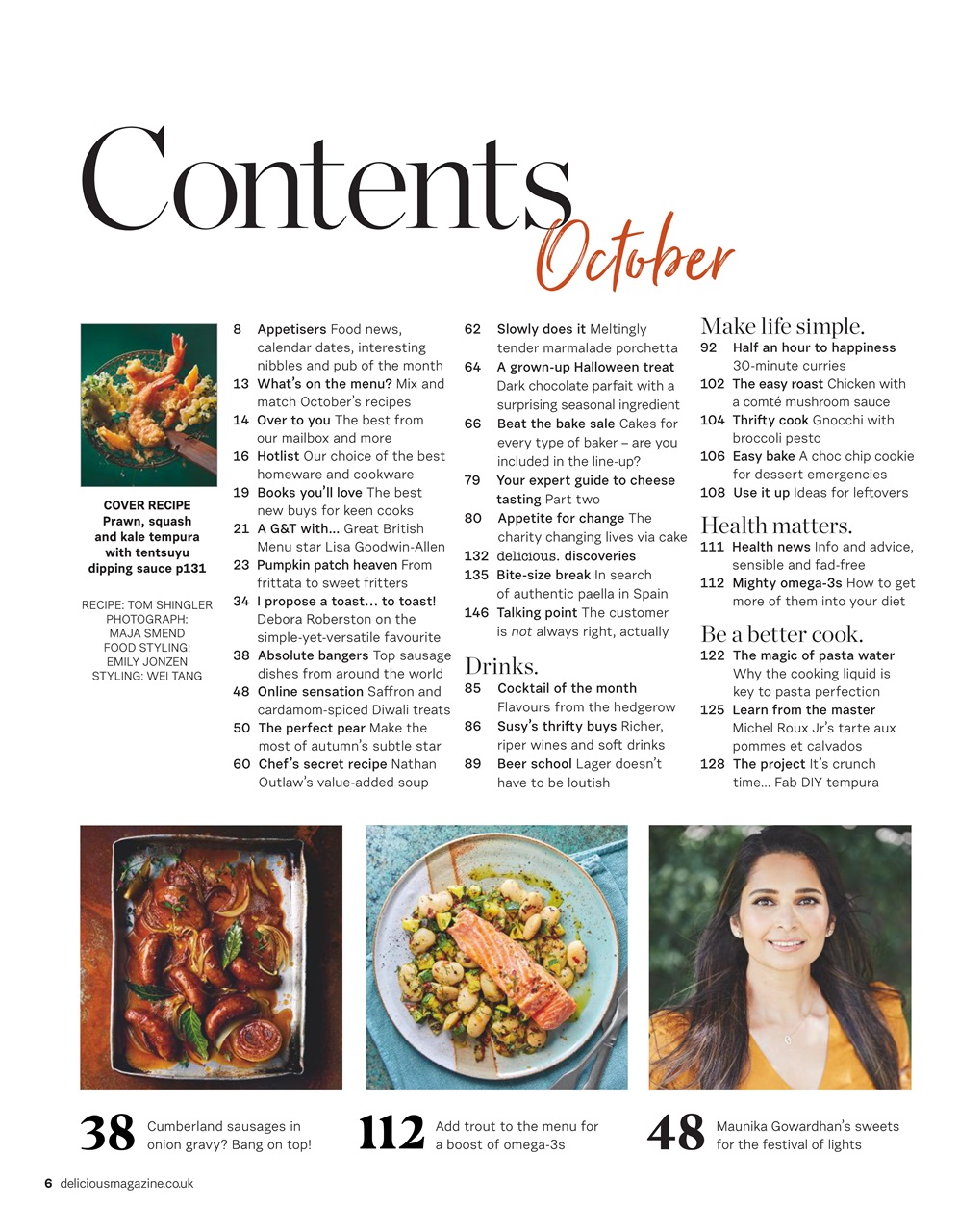 delicious. Magazine Preview Pages