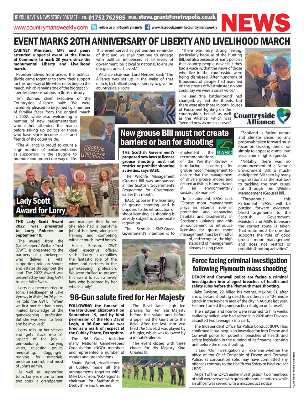 Countryman's Weekly Preview Pages