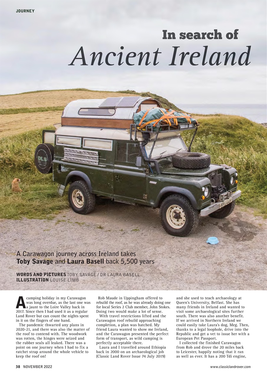 Classic Land Rover Magazine Preview Pages
