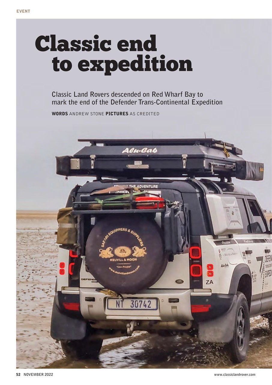 Classic Land Rover Magazine Preview Pages