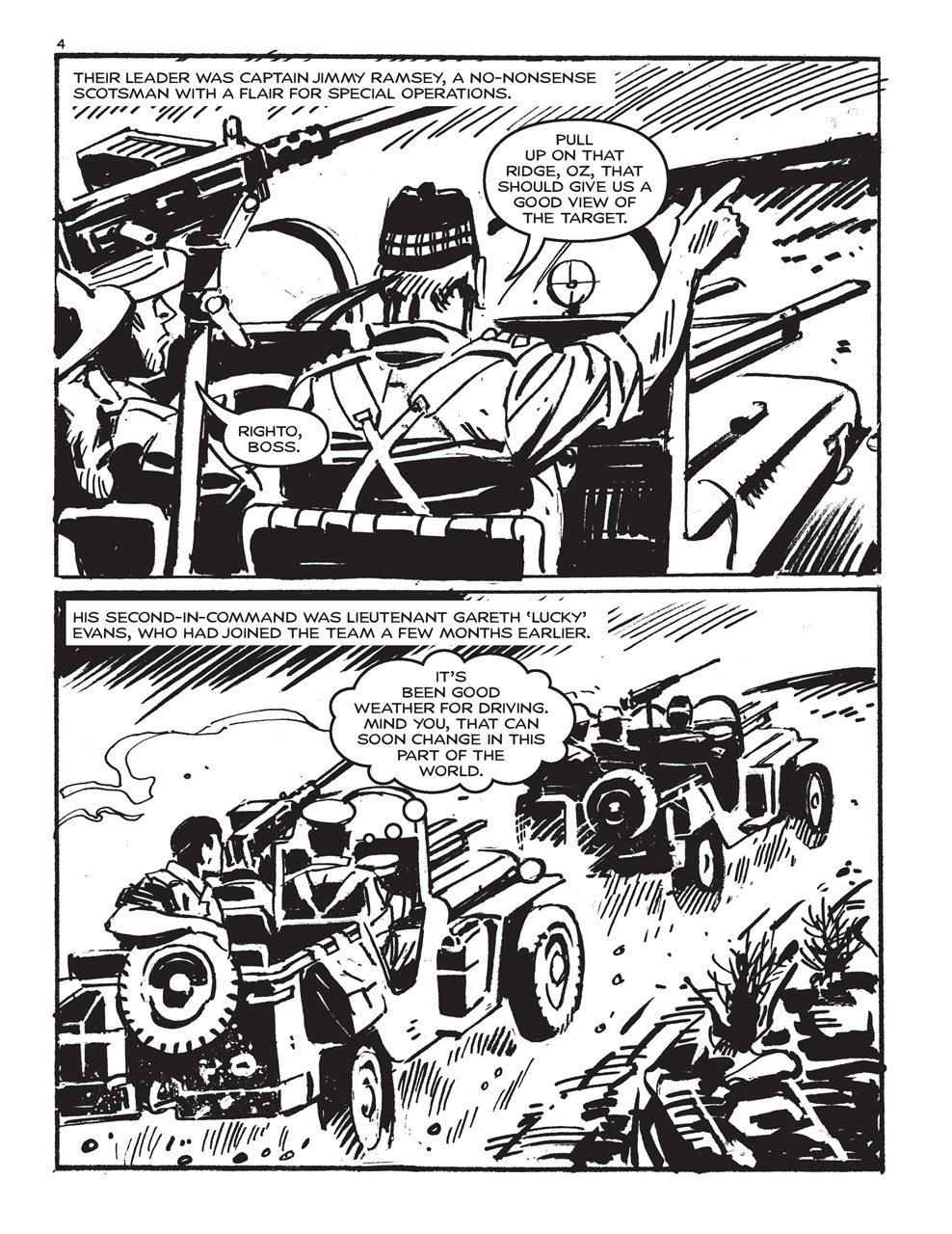 Commando Preview Pages