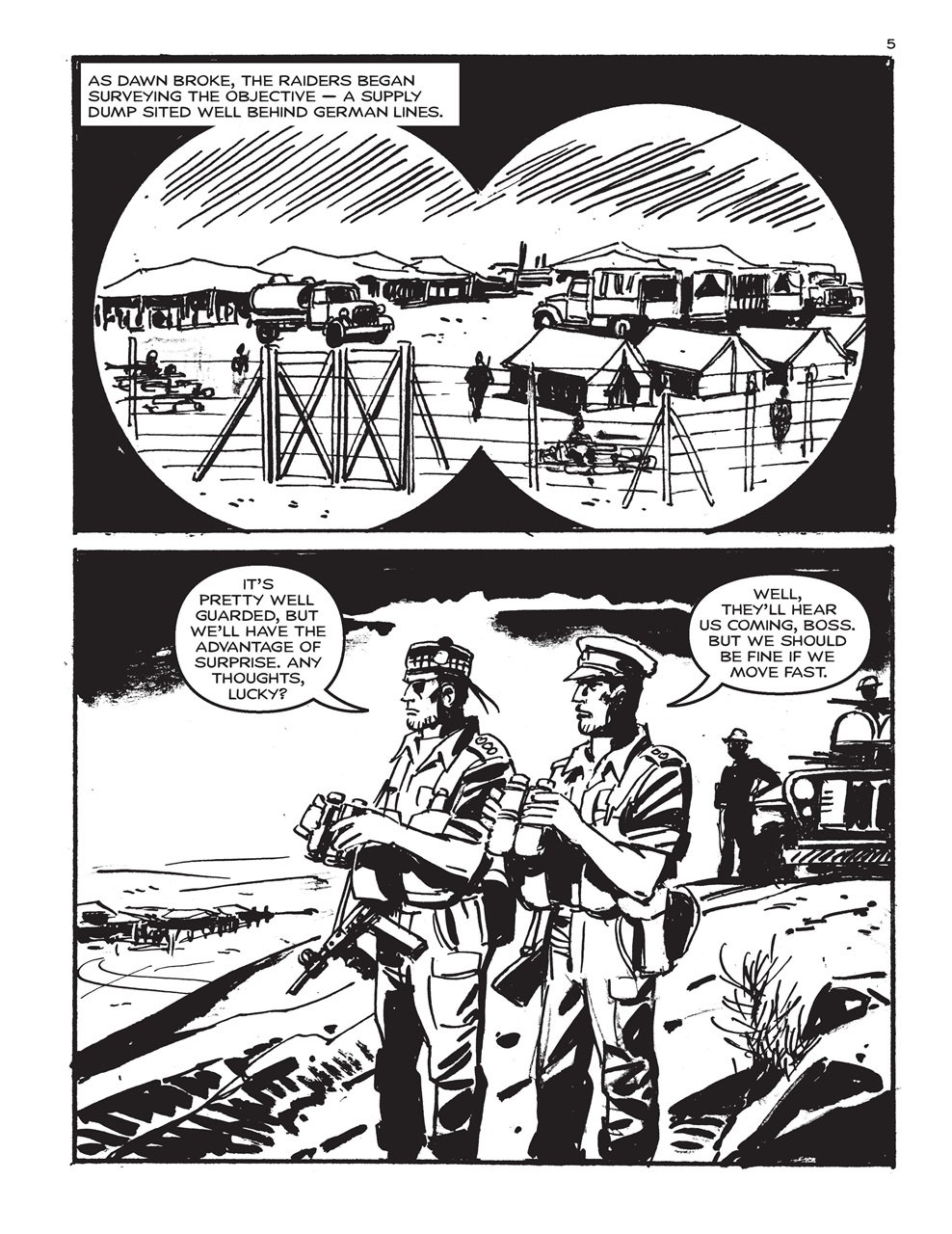 Commando Preview Pages