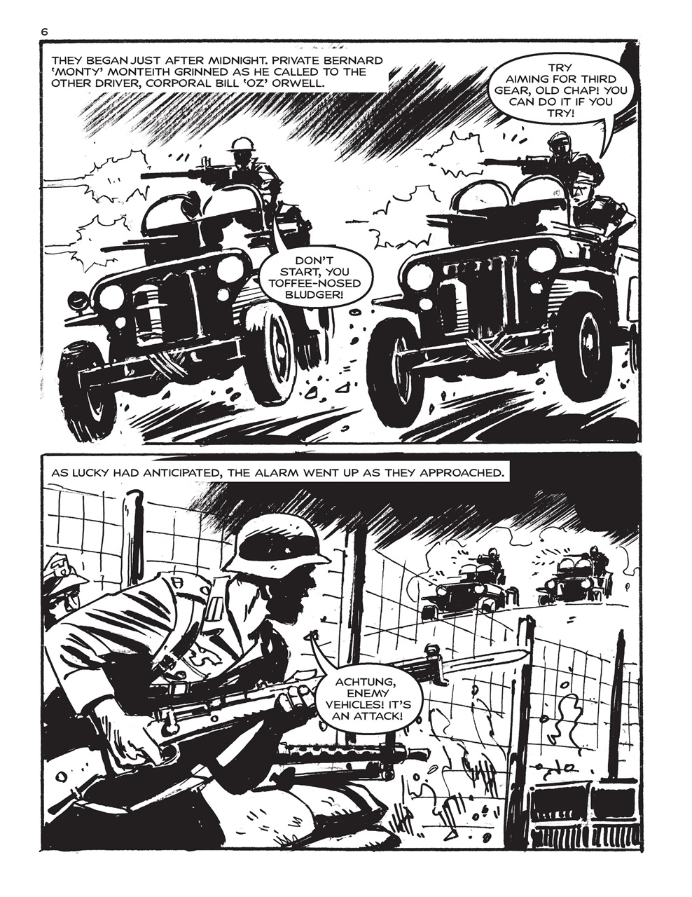 Commando Preview Pages